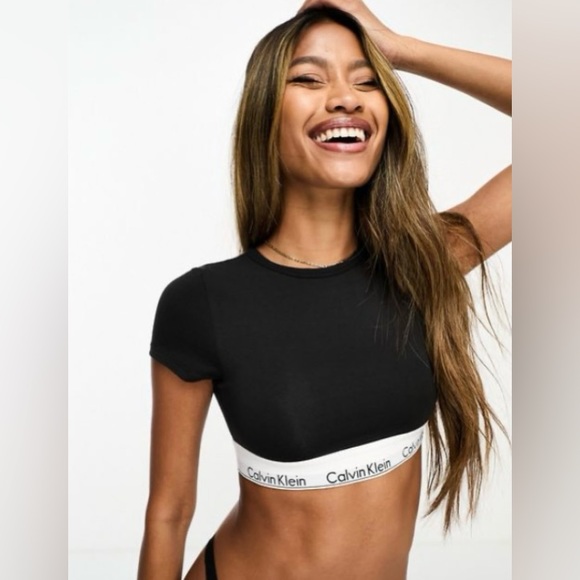 Calvin Klein Other - Like 🆕 RARE CALVIN KLEIN | MODERN COTTON TEE BRALETTE RARE